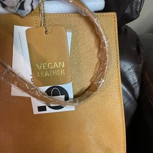 Miztique VEGAN leather bag with a separate bag inside included